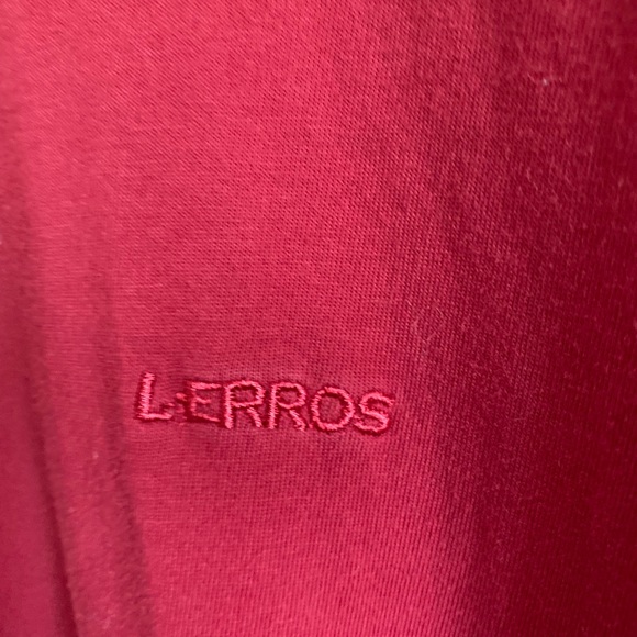 LERROS MOCK NECK SHORT SLEEVE SHIRT TSHIRT - Picture 2 of 5